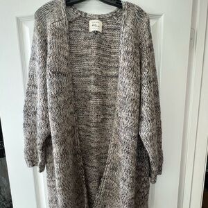 Cotton On Gray Open Front Cardigan